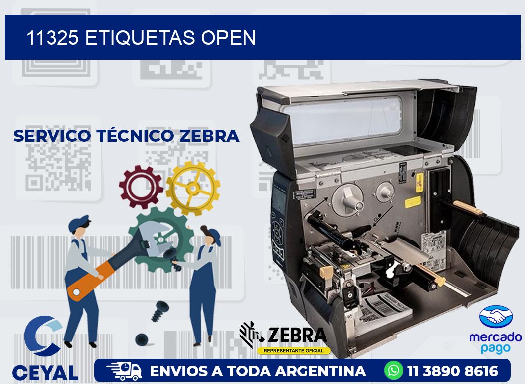 11325 ETIQUETAS OPEN