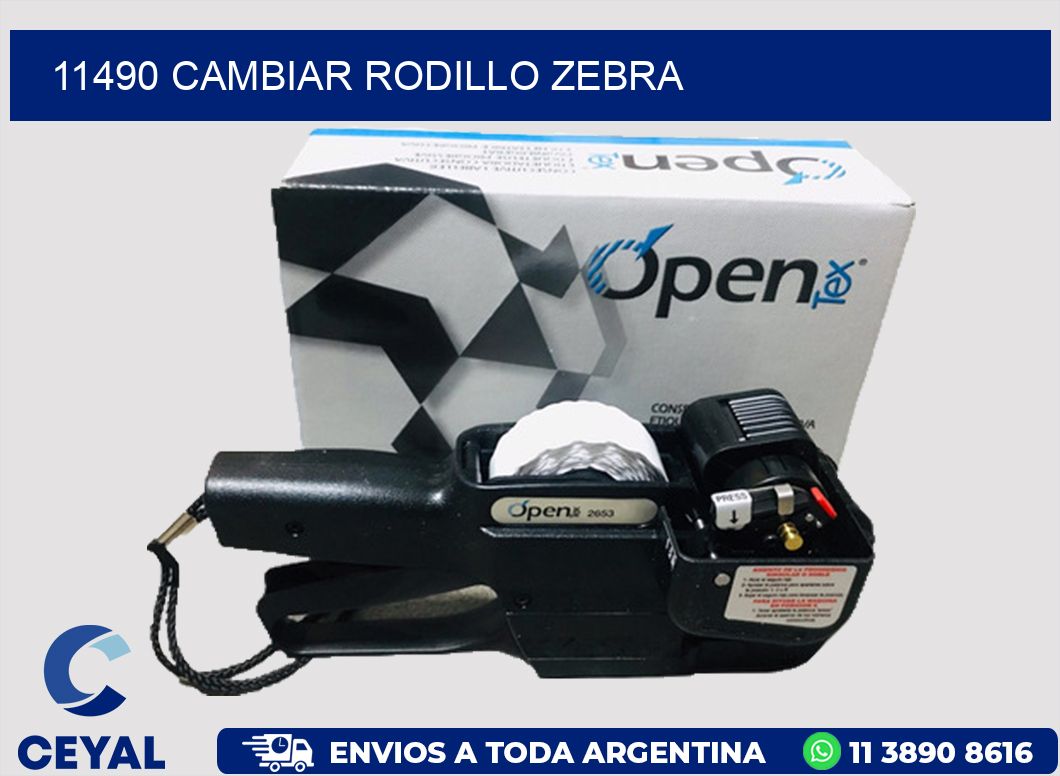 11490 CAMBIAR RODILLO ZEBRA