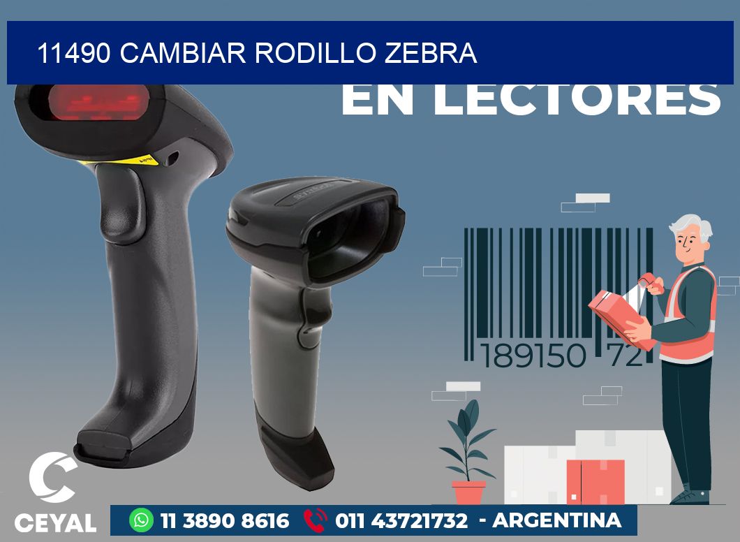 11490 CAMBIAR RODILLO ZEBRA