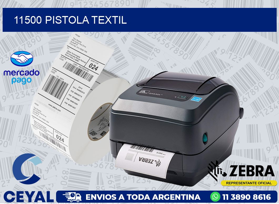 11500 PISTOLA TEXTIL