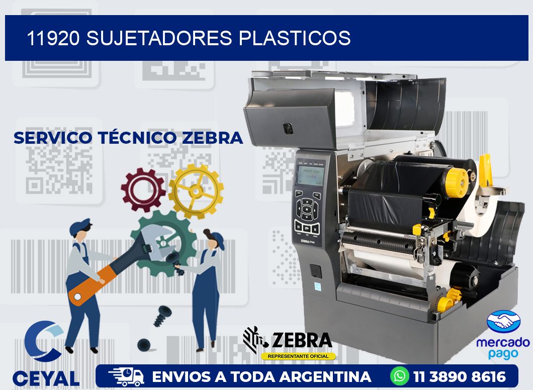 11920 SUJETADORES PLASTICOS