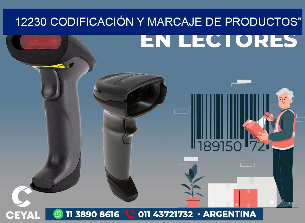 12230 CODIFICACIÓN Y MARCAJE DE PRODUCTOS
