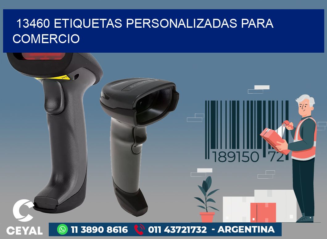 13460 ETIQUETAS PERSONALIZADAS PARA COMERCIO