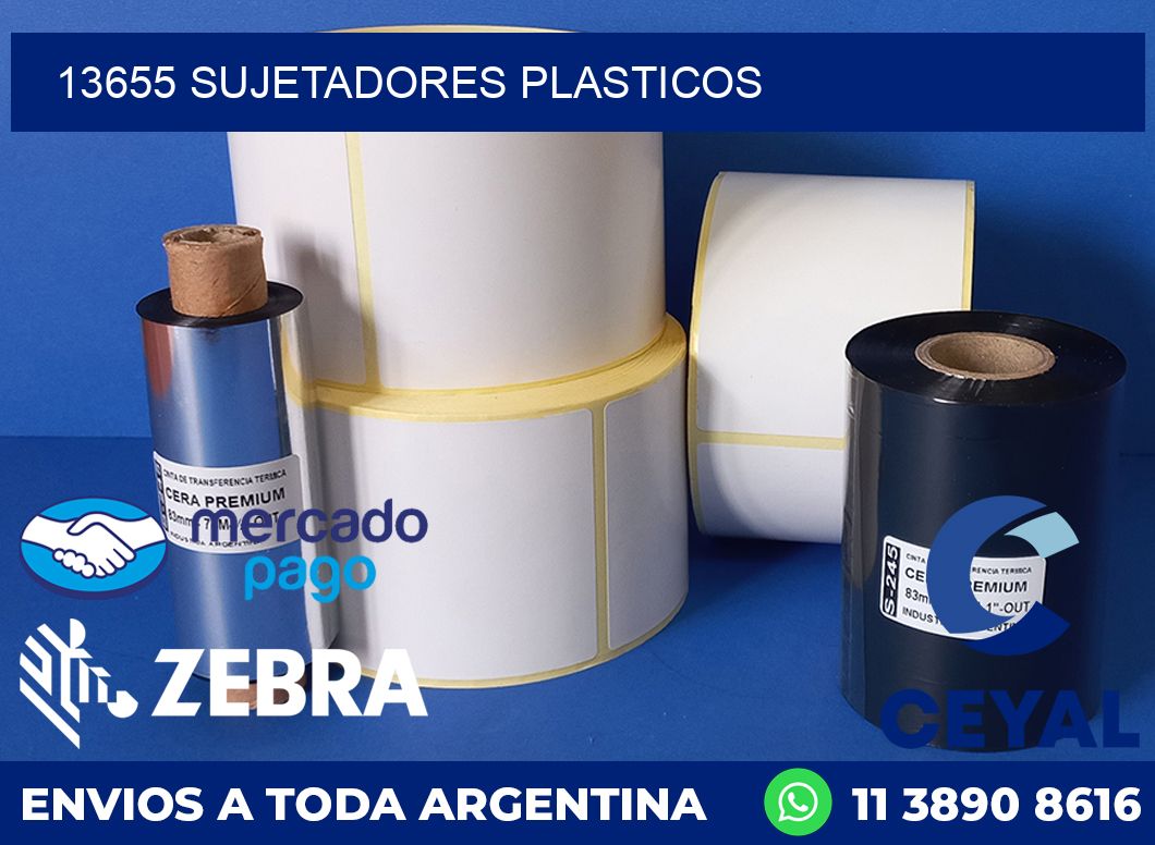 13655 SUJETADORES PLASTICOS