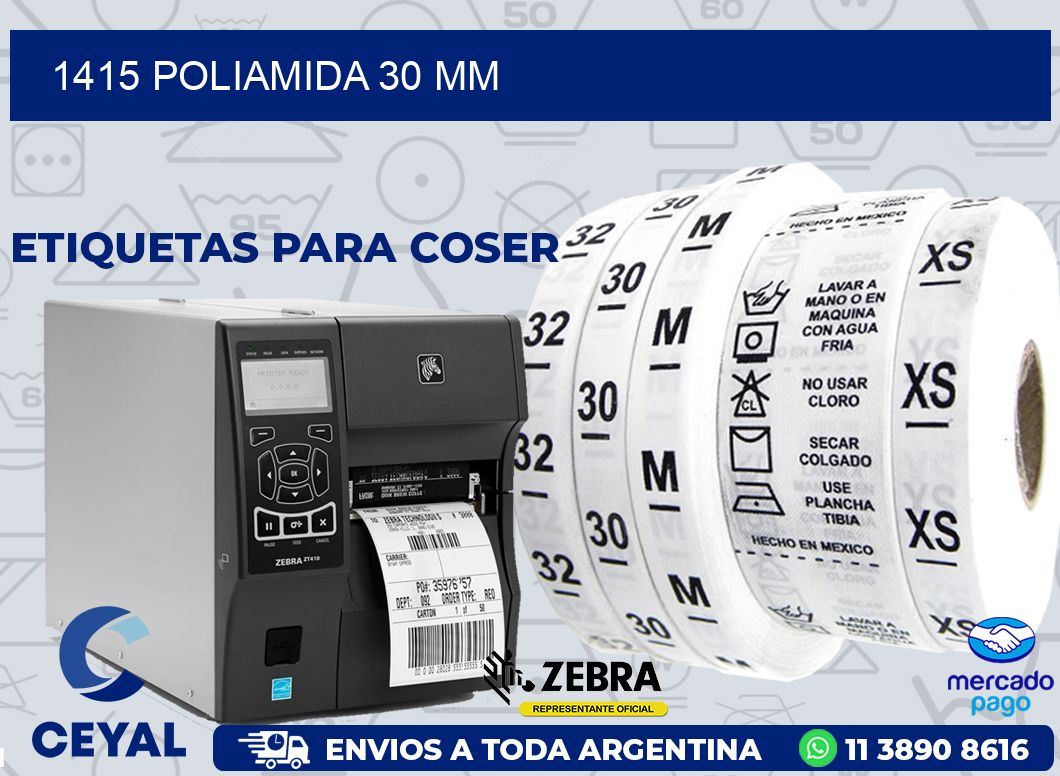 1415 POLIAMIDA 30 MM