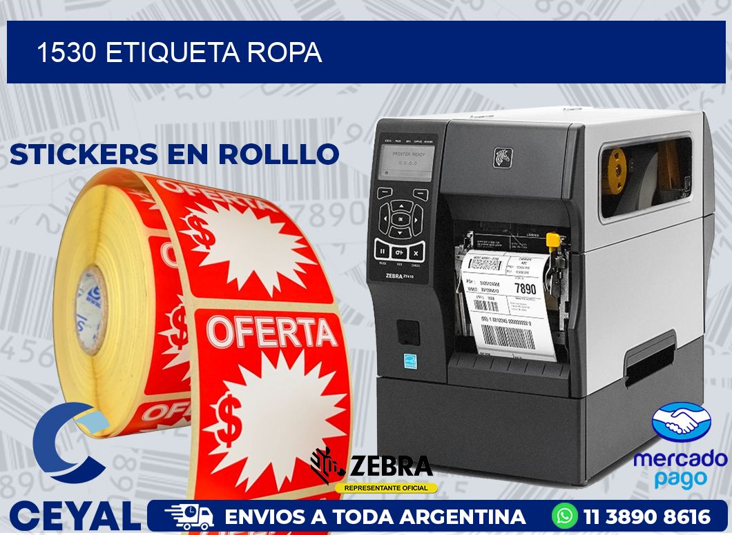 1530 ETIQUETA ROPA