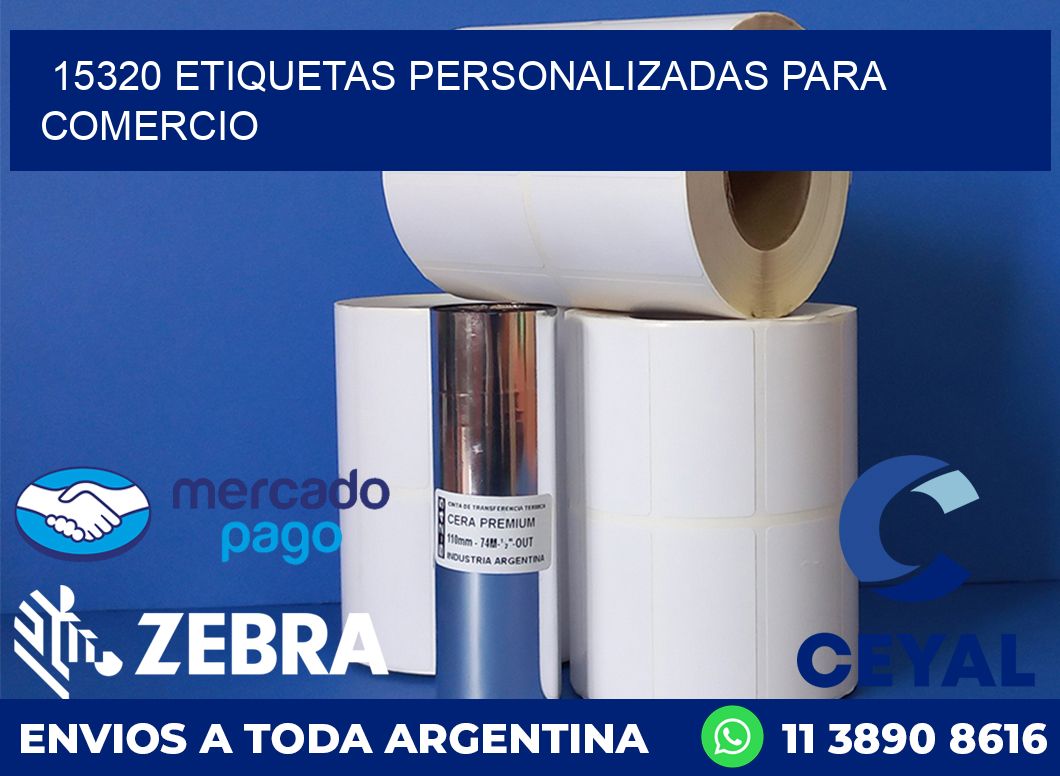 15320 ETIQUETAS PERSONALIZADAS PARA COMERCIO