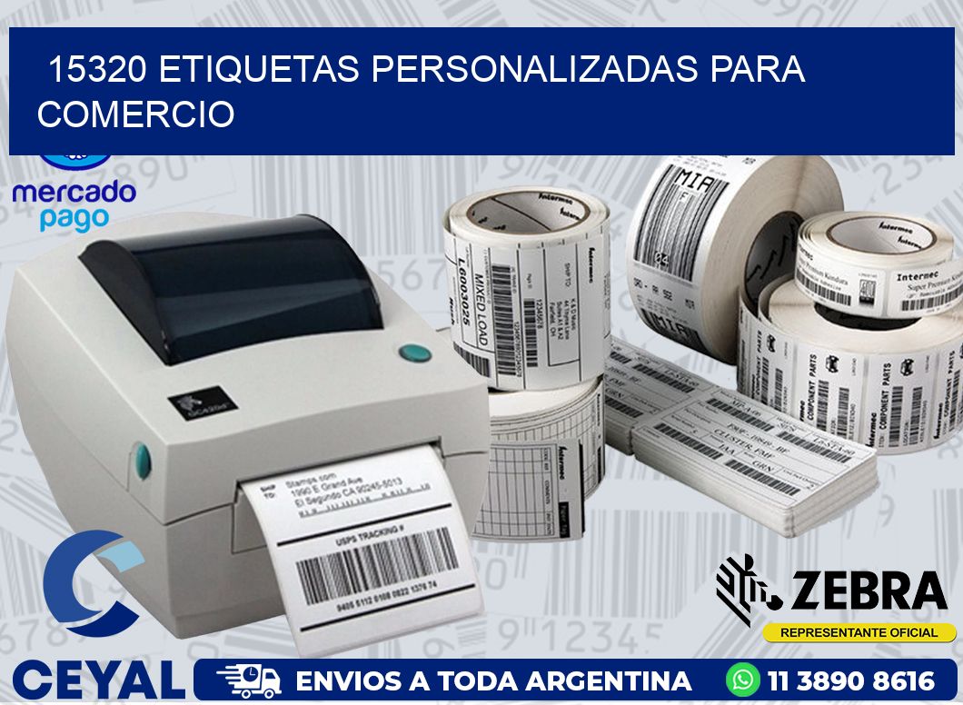 15320 ETIQUETAS PERSONALIZADAS PARA COMERCIO