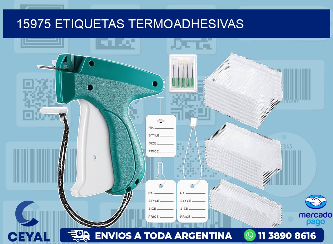 15975 ETIQUETAS TERMOADHESIVAS
