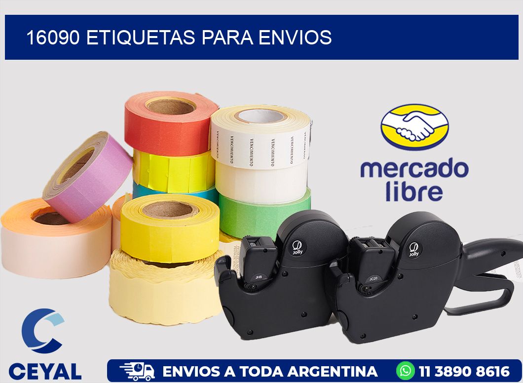 16090 ETIQUETAS PARA ENVIOS