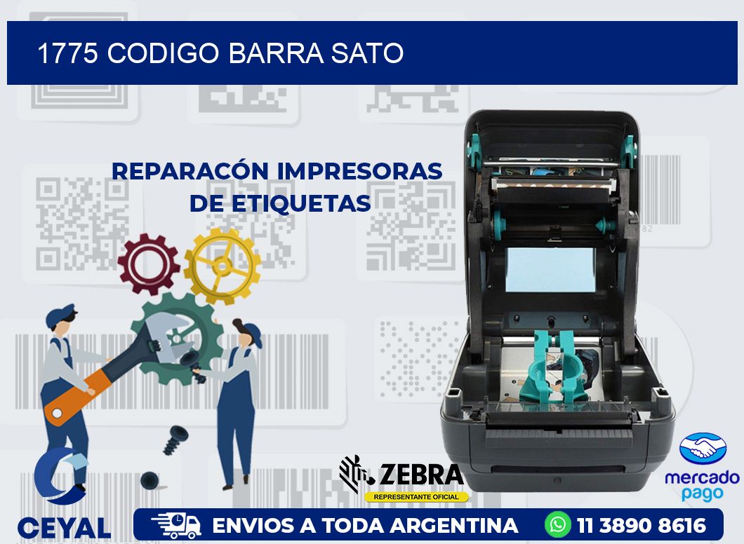 1775 CODIGO BARRA SATO