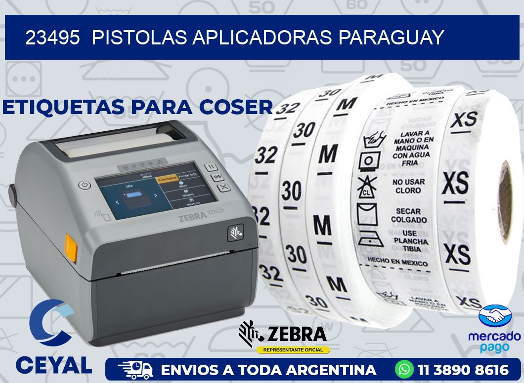 23495 PISTOLAS APLICADORAS PARAGUAY