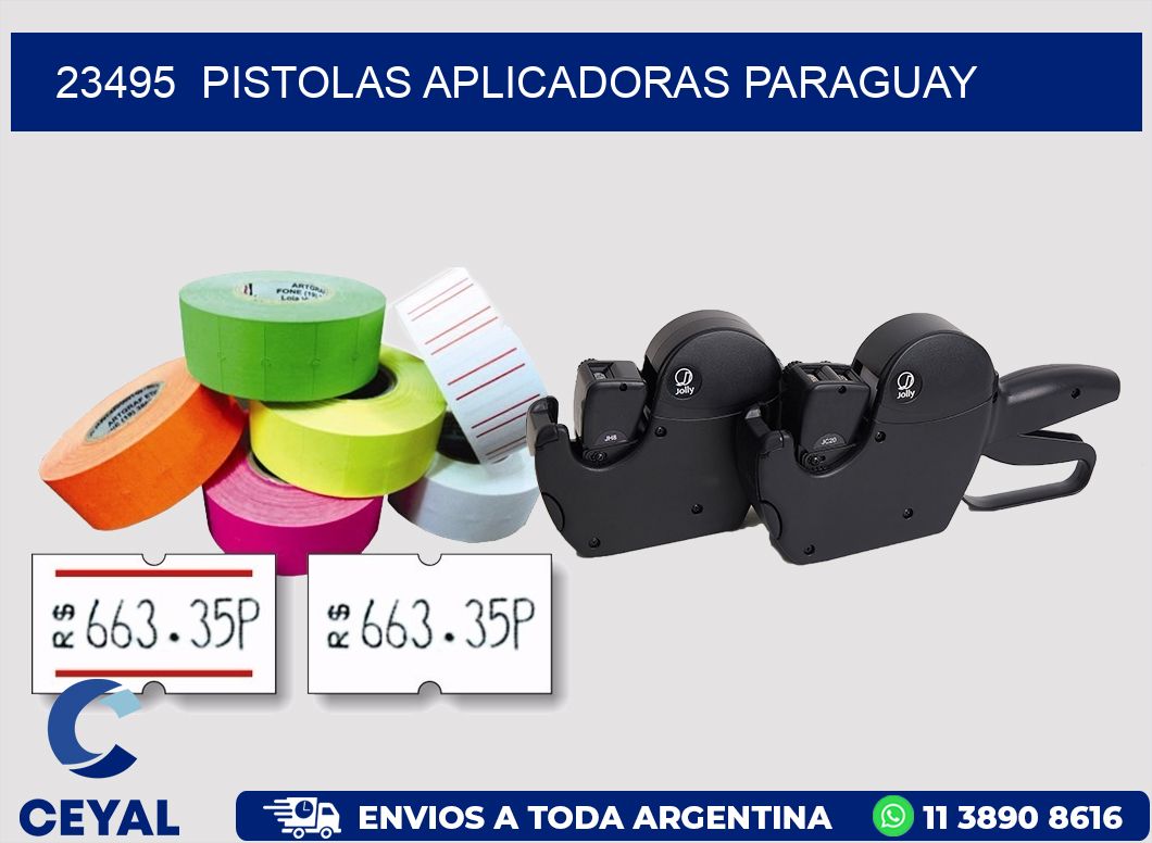 23495 PISTOLAS APLICADORAS PARAGUAY
