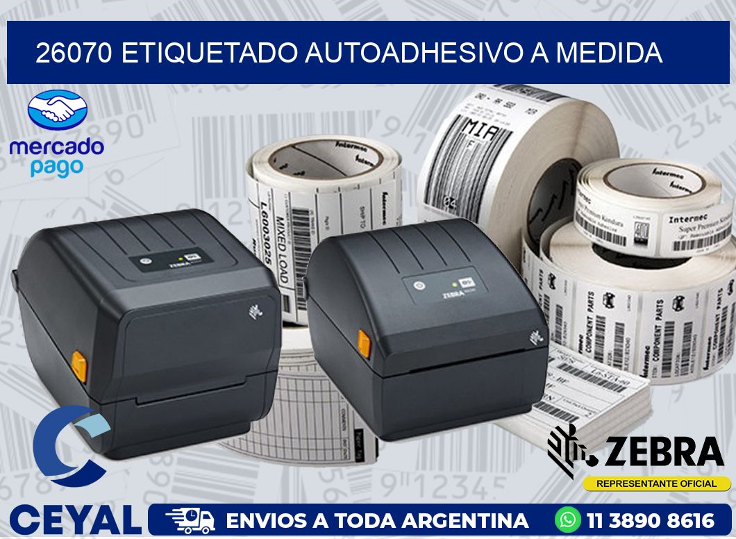 26070 ETIQUETADO AUTOADHESIVO A MEDIDA