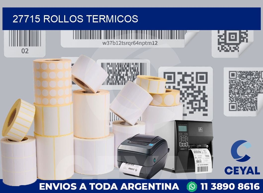 27715 ROLLOS TERMICOS