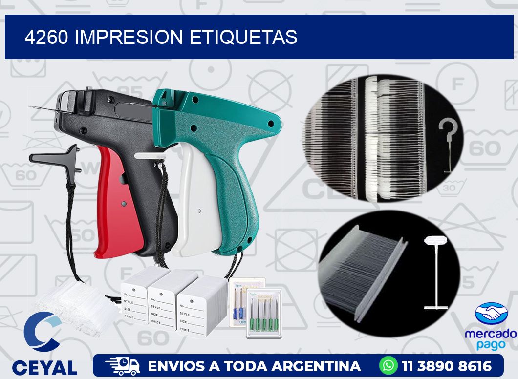 4260 IMPRESION ETIQUETAS