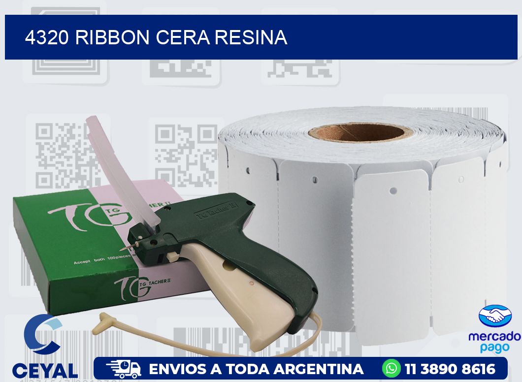 4320 RIBBON CERA RESINA