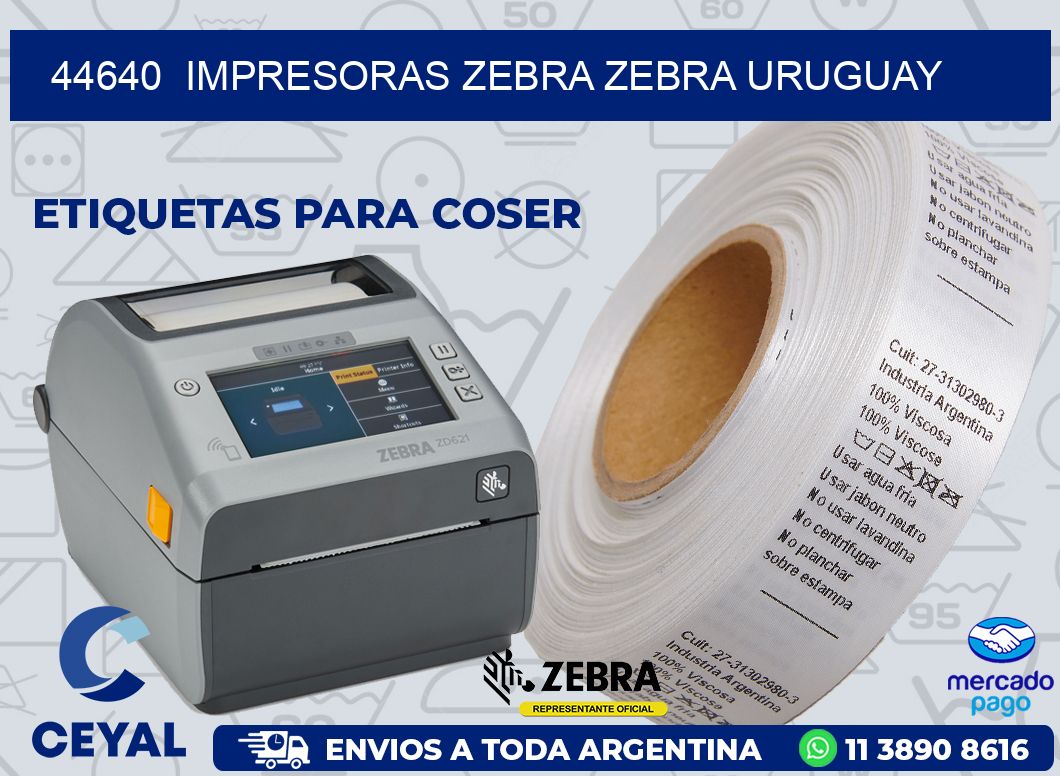44640  IMPRESORAS ZEBRA ZEBRA URUGUAY