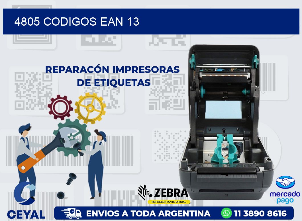 4805 CODIGOS EAN 13