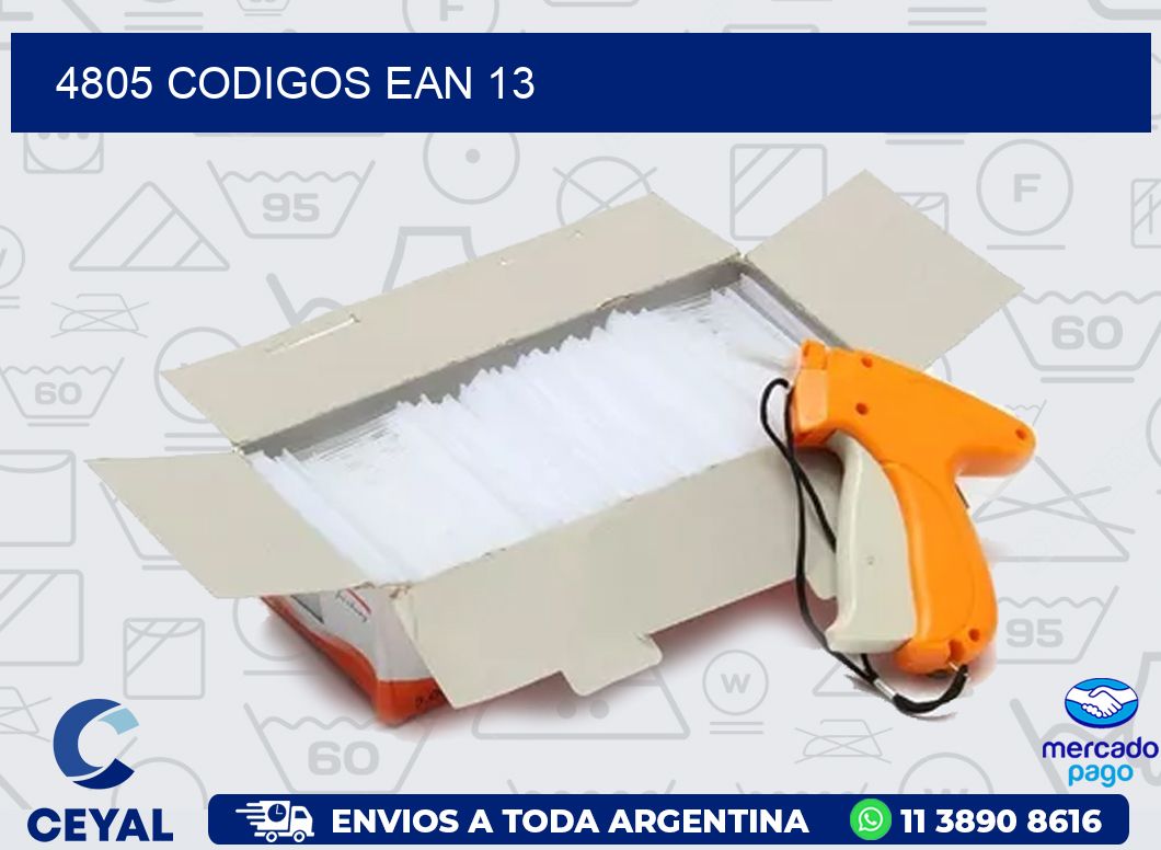 4805 CODIGOS EAN 13