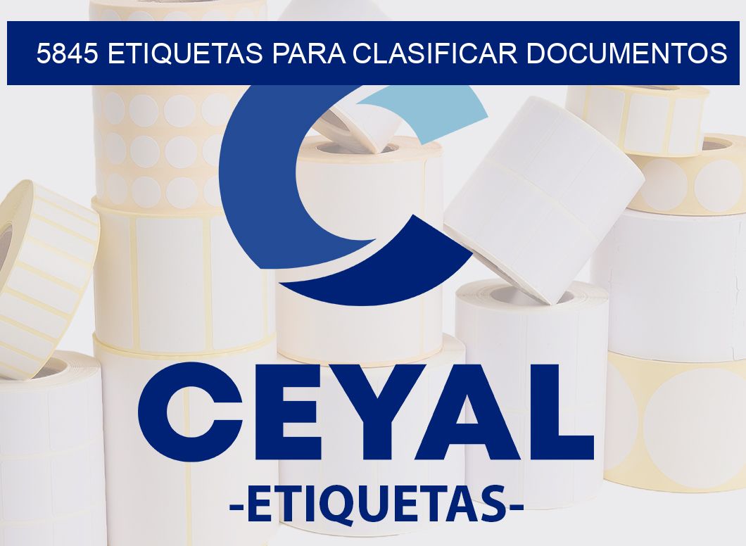 5845 ETIQUETAS PARA CLASIFICAR DOCUMENTOS