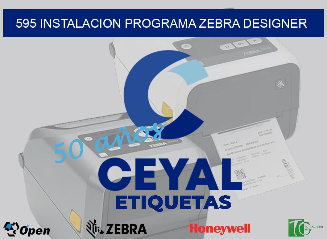 595 INSTALACION PROGRAMA ZEBRA DESIGNER