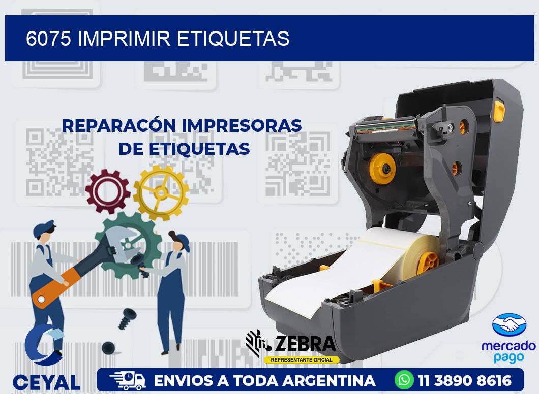 6075 IMPRIMIR ETIQUETAS