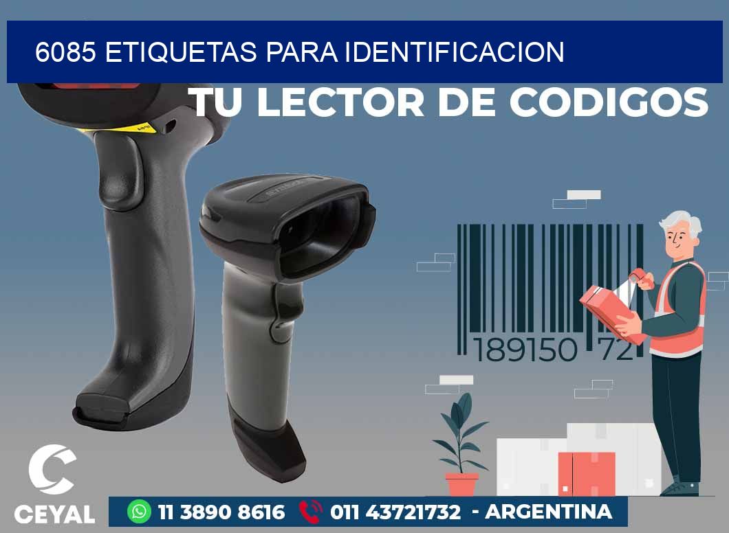 6085 ETIQUETAS PARA IDENTIFICACION