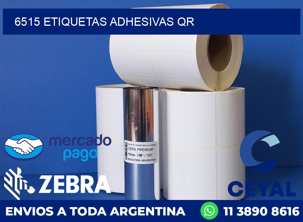6515 ETIQUETAS ADHESIVAS QR