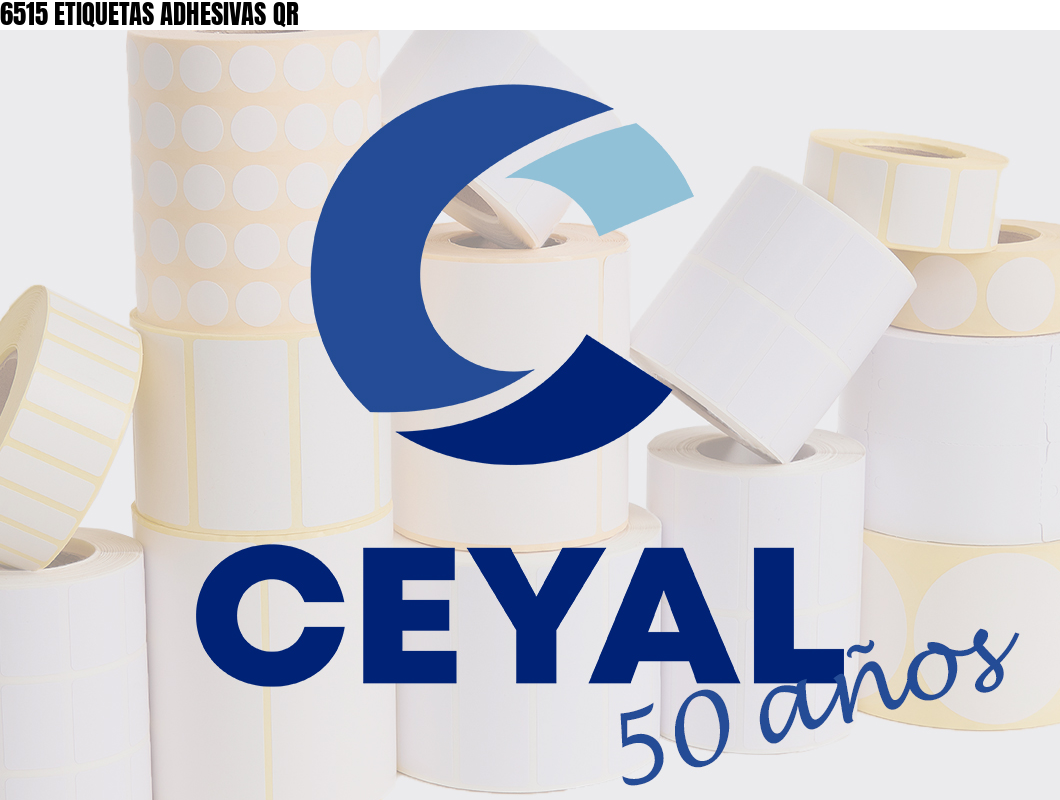 6515 ETIQUETAS ADHESIVAS QR