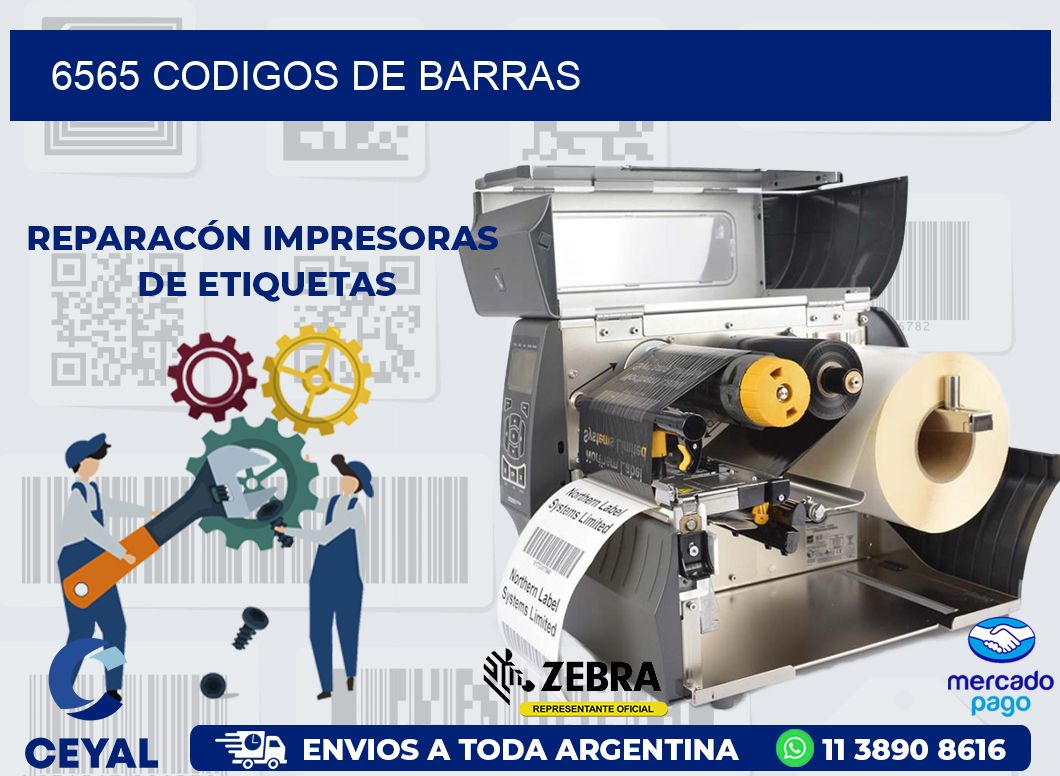 6565 CODIGOS DE BARRAS