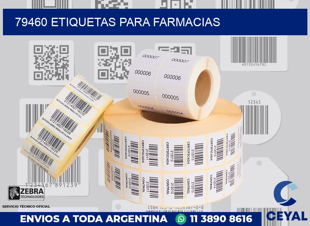 79460 ETIQUETAS PARA FARMACIAS