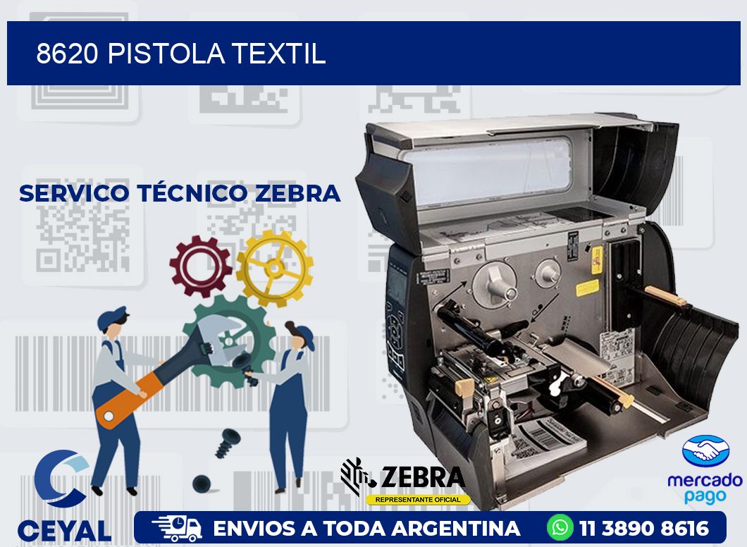 8620 PISTOLA TEXTIL