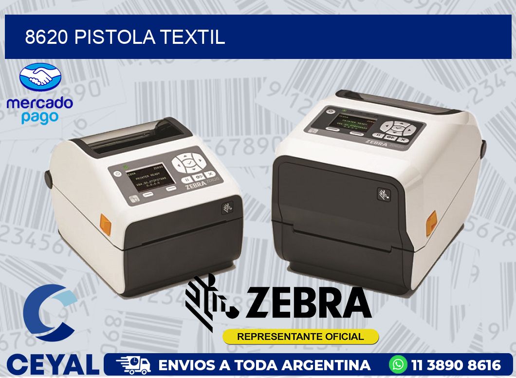 8620 PISTOLA TEXTIL