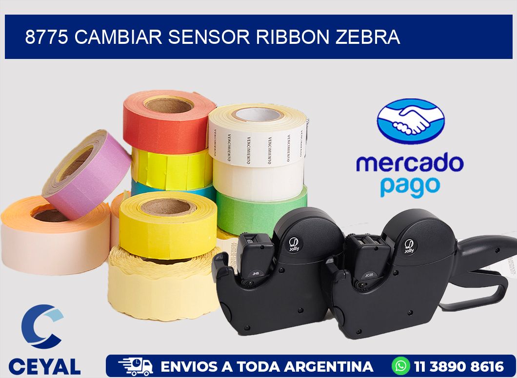 8775 CAMBIAR SENSOR RIBBON ZEBRA