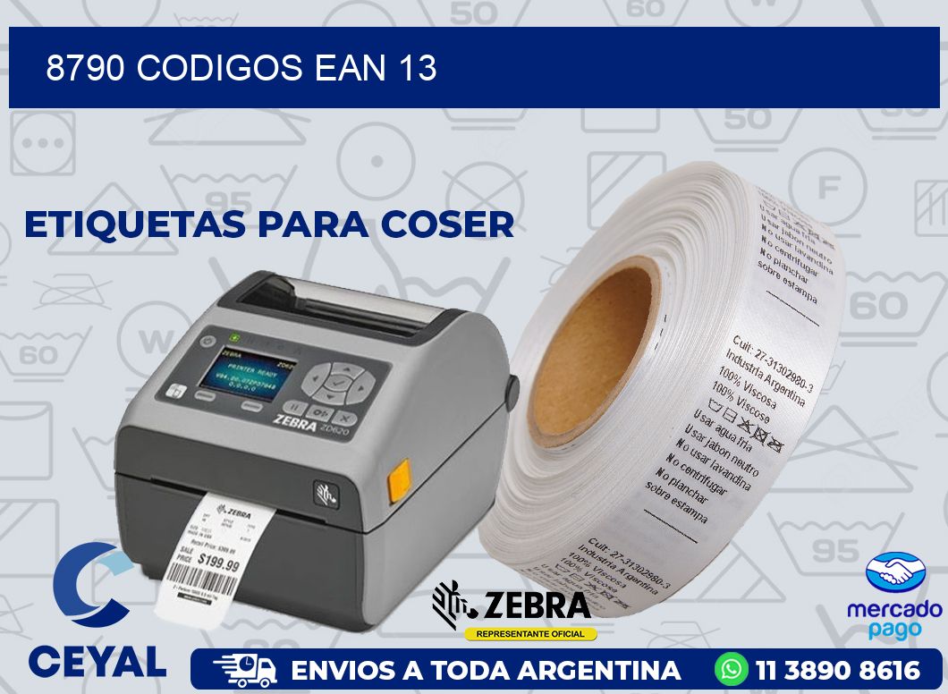 8790 CODIGOS EAN 13
