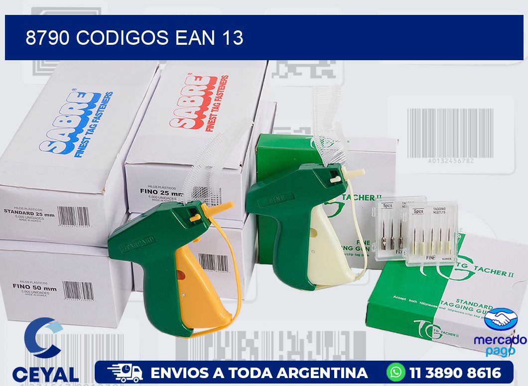 8790 CODIGOS EAN 13