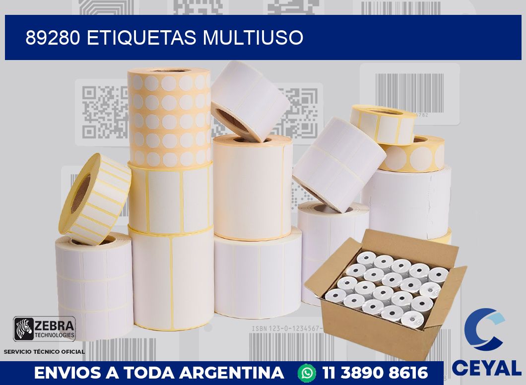 89280 ETIQUETAS MULTIUSO