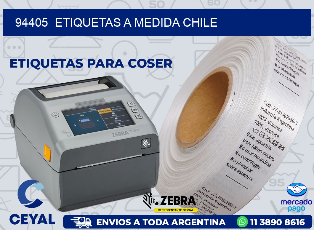 94405  ETIQUETAS A MEDIDA CHILE