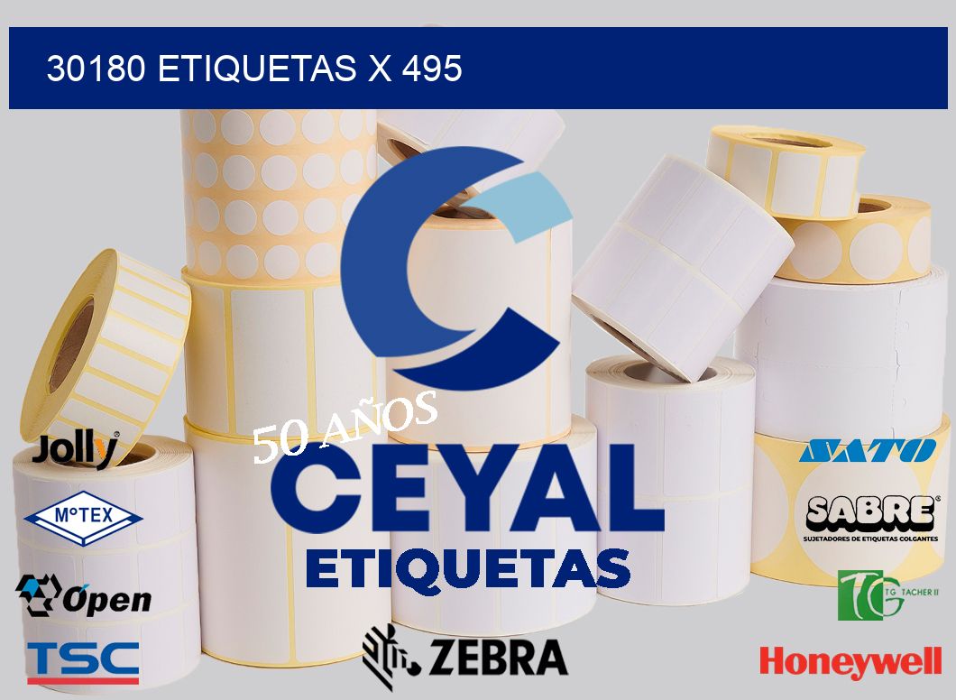 30180 Etiquetas x 495