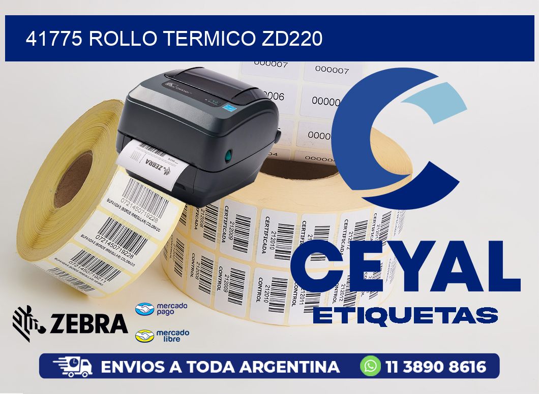 41775 ROLLO TERMICO ZD220
