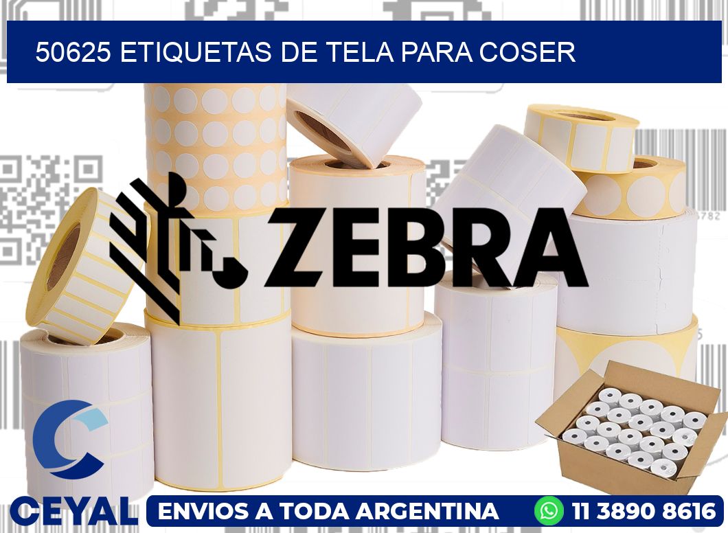 50625 ETIQUETAS DE TELA PARA COSER