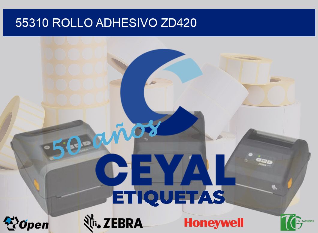 55310 ROLLO ADHESIVO ZD420