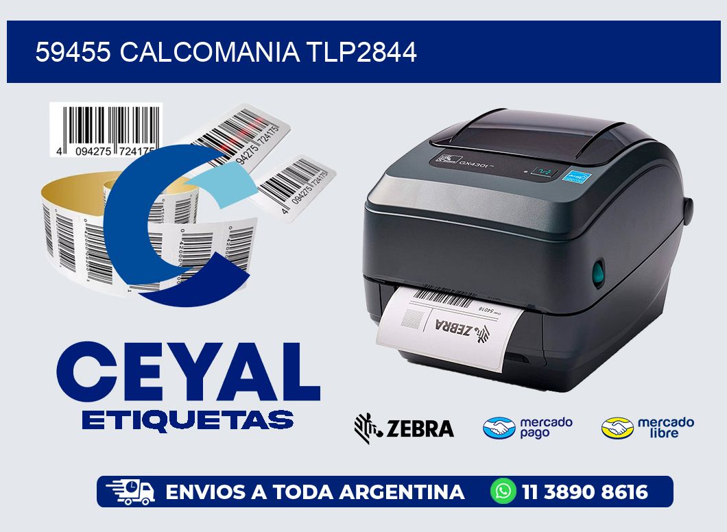 59455 CALCOMANIA TLP2844