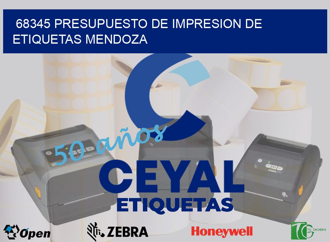 68345 PRESUPUESTO DE IMPRESION DE ETIQUETAS MENDOZA