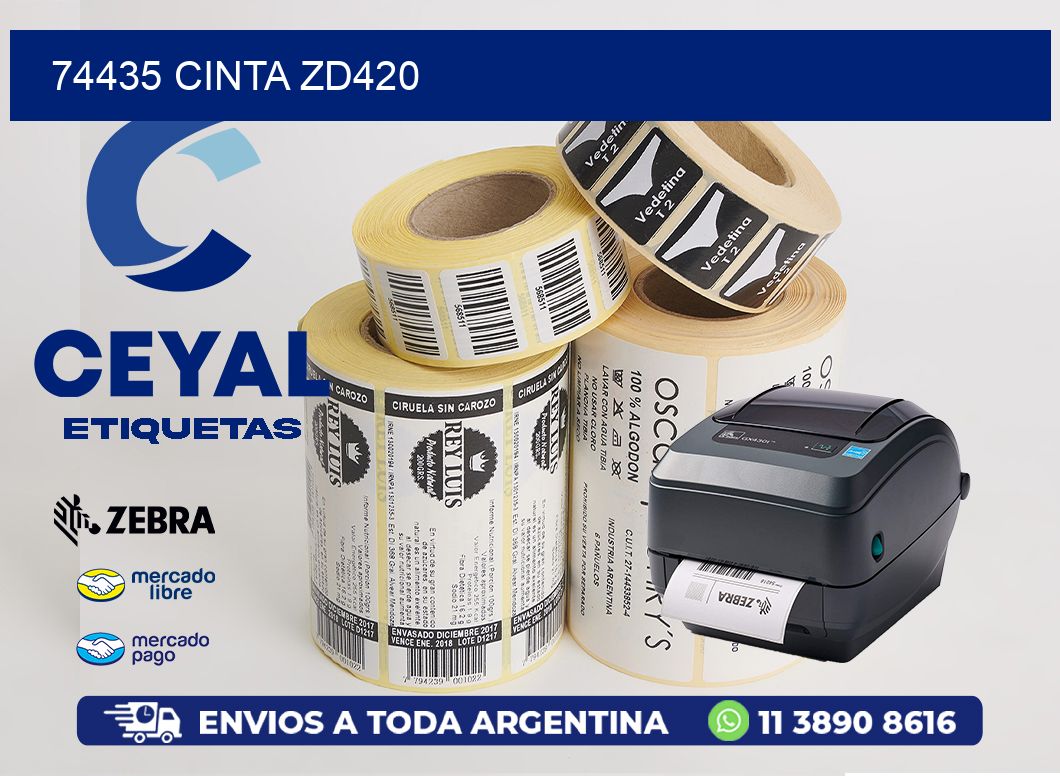74435 CINTA ZD420