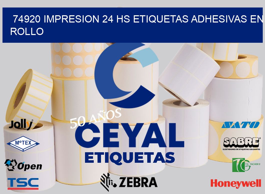 74920 impresion 24 hs etiquetas adhesivas en rollo