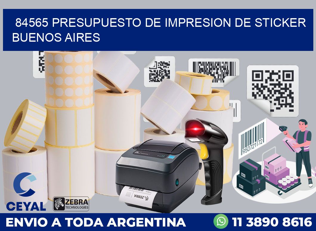 84565 PRESUPUESTO DE IMPRESION DE STICKER BUENOS AIRES