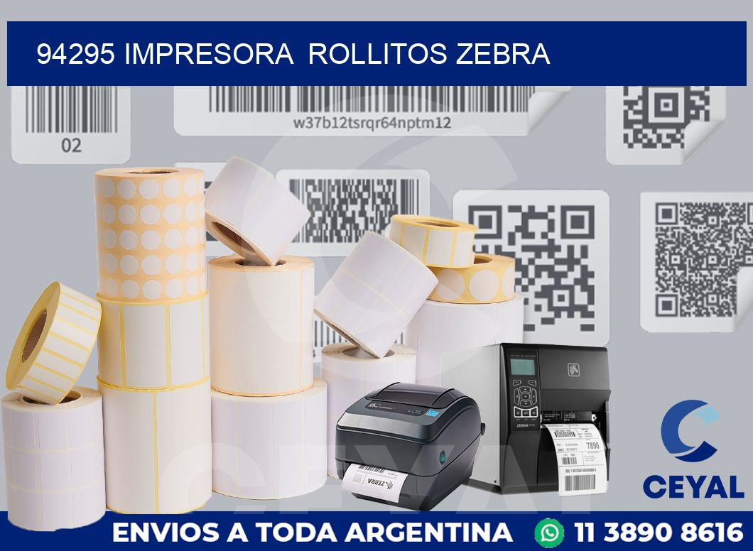 94295 impresora  rollitos zebra