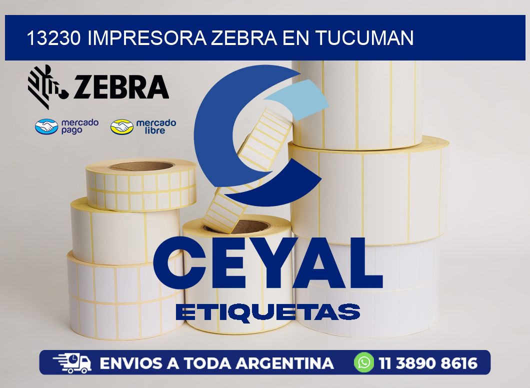 13230 IMPRESORA ZEBRA EN TUCUMAN